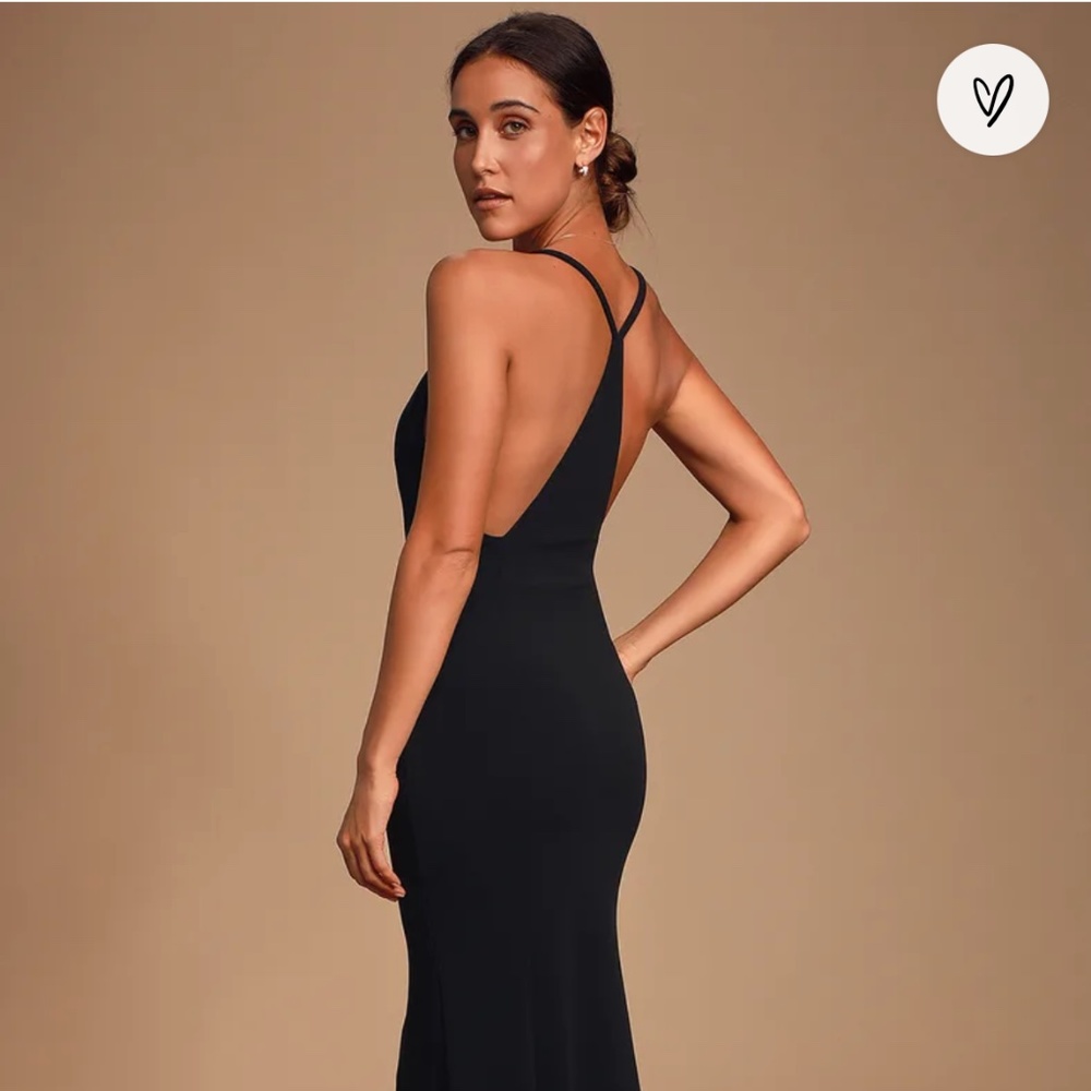 Lulus Amelia Black Sleeveless Maxi Dress